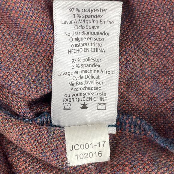 LuLaRoe Cassie Midi Skirt Women's Size Large Multi Color Stretch Pencil Skirt - Picture 5 of 9